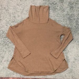 Olive green turtle neck